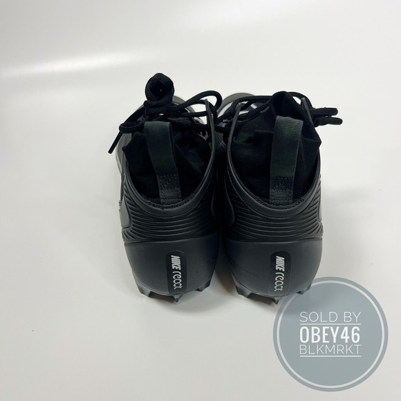 Nike Alpha Huarache 8 Elite LAX Cleats Black CW4440-011 Men's Size 11.5 - Picture 4 of 6